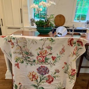 High end designer Scalamandre Somerset Linen Print